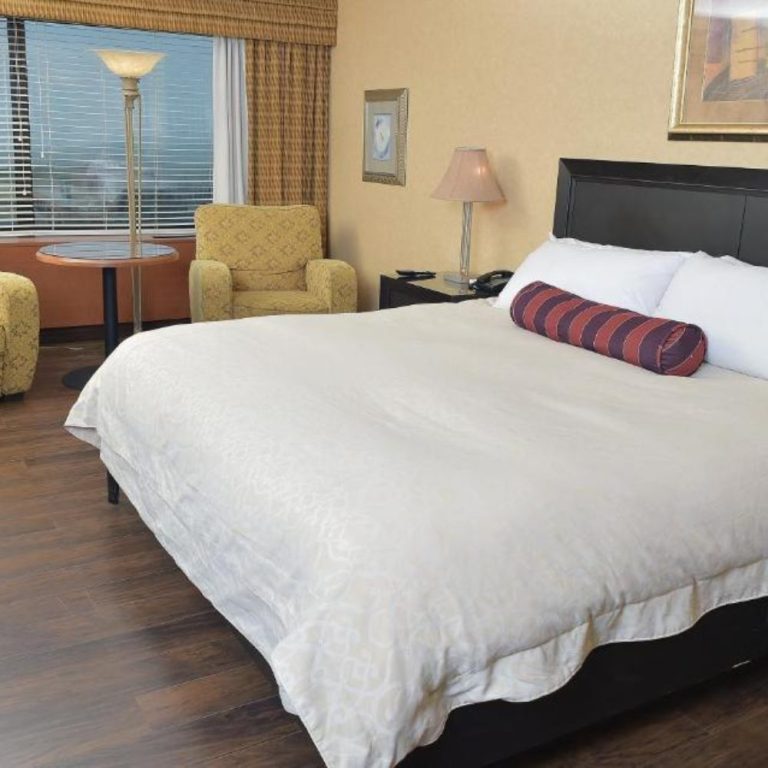 Modern Bedroom with Bed